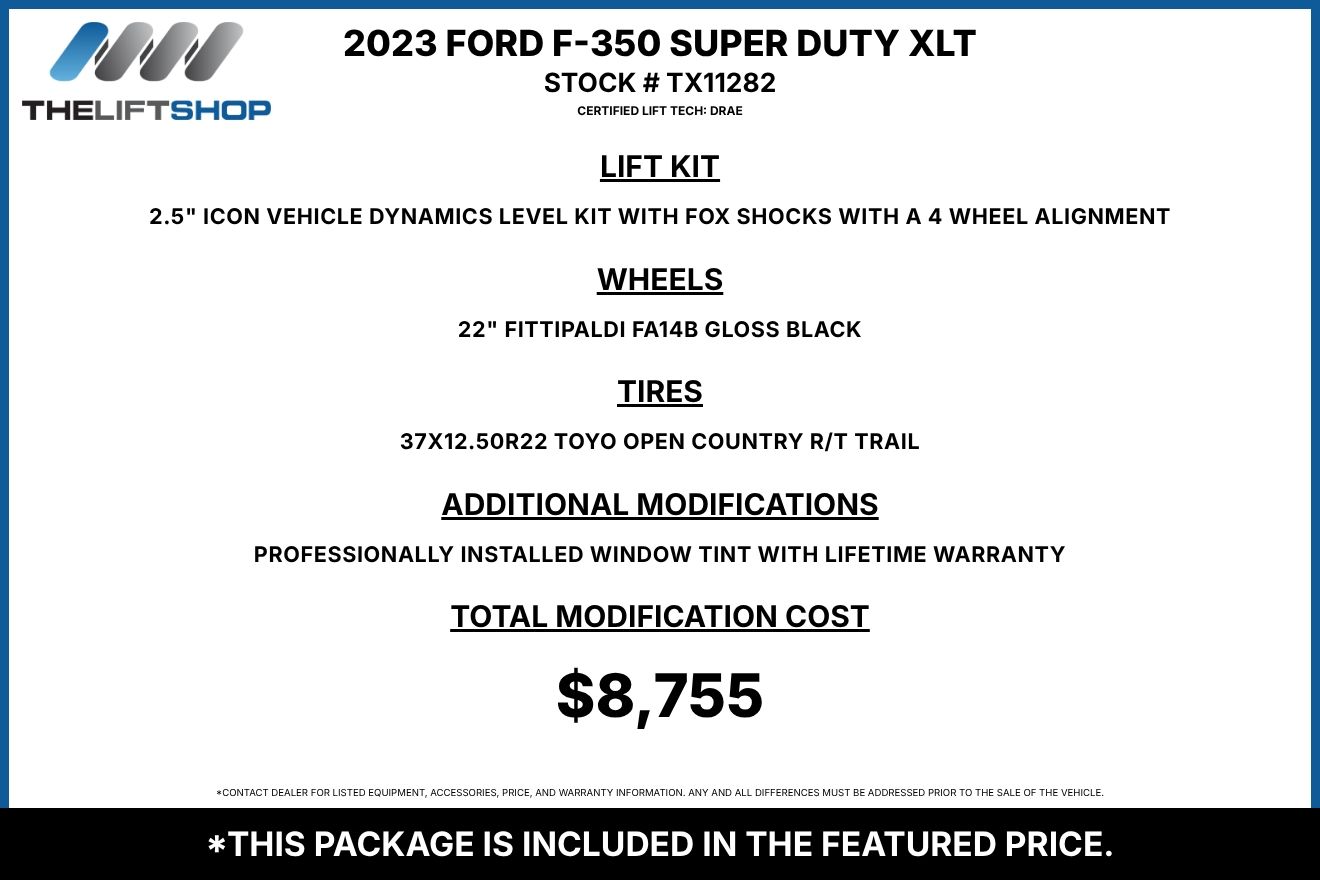 2023 Ford F-350 Super Duty XLT Crew Cab Image 2