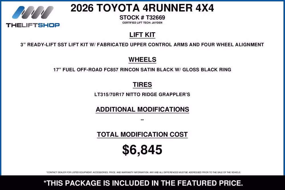 2026 Toyota 4Runner TRD Off-Road Image 2
