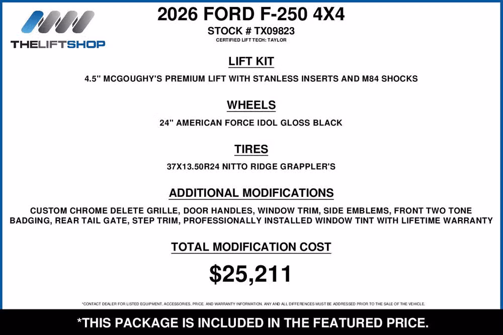 2026 Ford F-250 Super Duty Platinum Plus Crew Cab Image 2