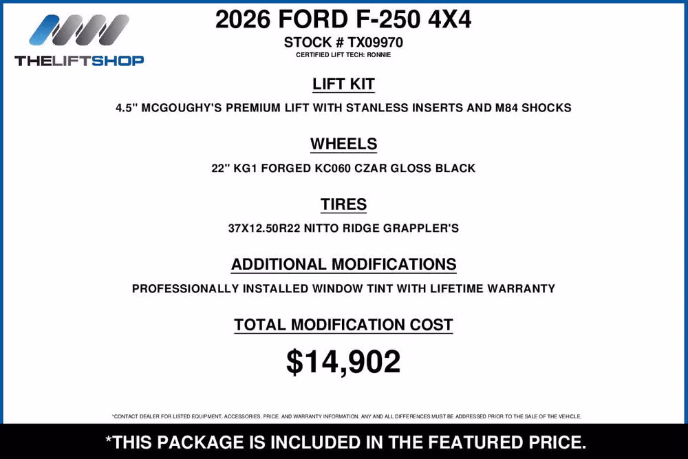 2026 Ford F-250 Super Duty Platinum Crew Cab Image 2