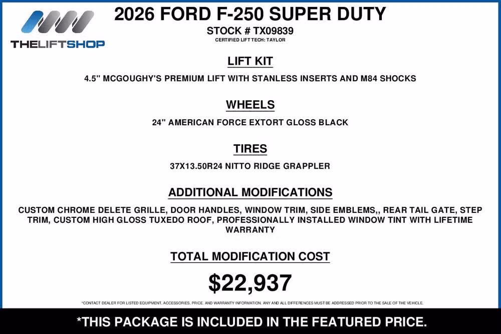 2026 Ford F-250 Super Duty Platinum Crew Cab Image 2