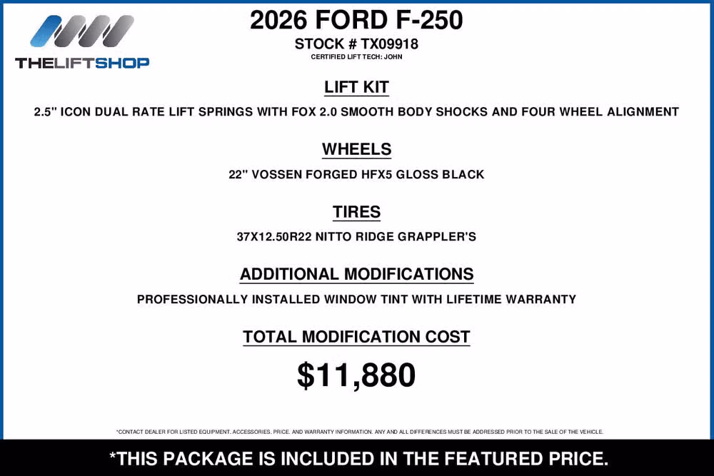 2026 Ford F-250 Super Duty XL Crew Cab Image 2