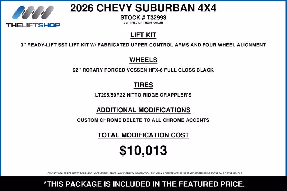 2026 Chevrolet Suburban Z71 Image 2