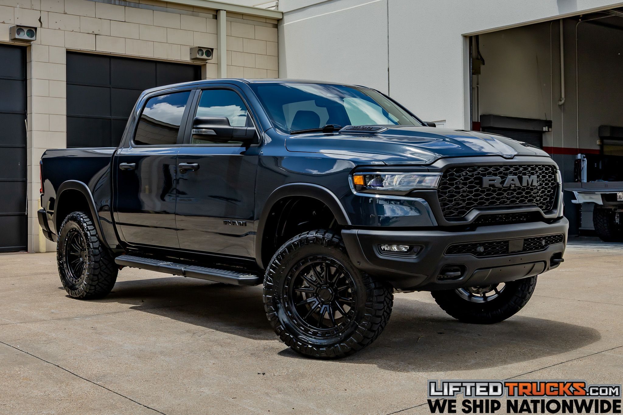 Forged Blue Metallic 2026 RAM 1500 Pickup Truck Four-Wheel Drive Automatic