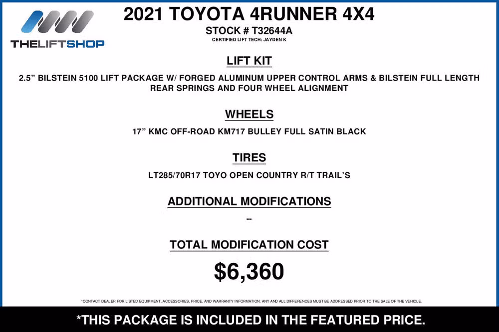 2021 Toyota 4Runner Nightshade Edition Image 2