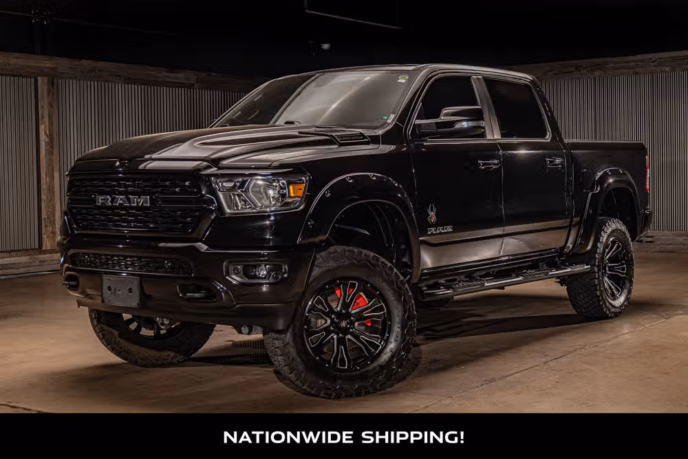 2022 Ram 1500 Big Horn Black Widow Edition Crew Cab Image 4