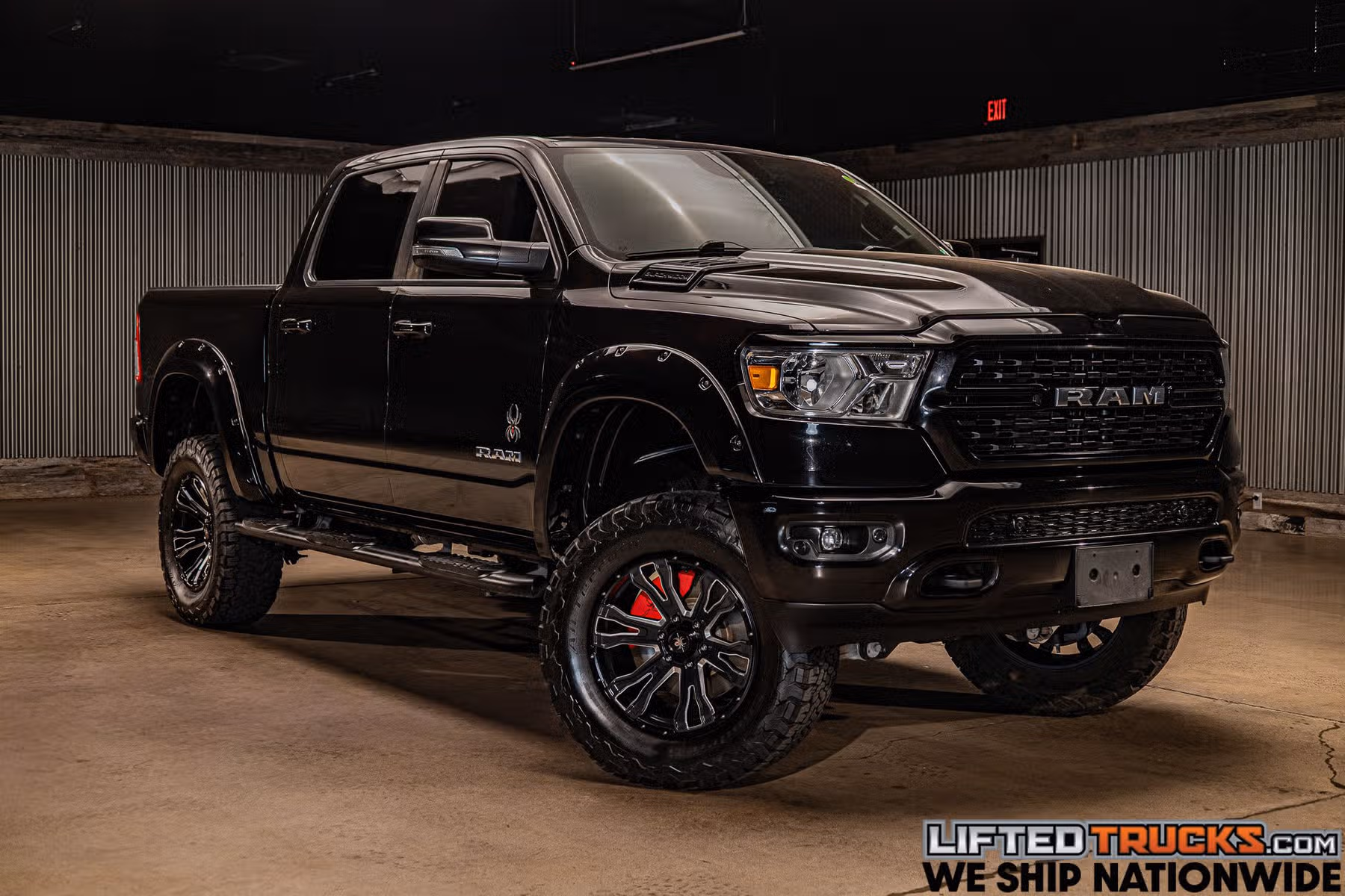 2022 Ram 1500 Big Horn Black Widow Edition Crew Cab Image 1