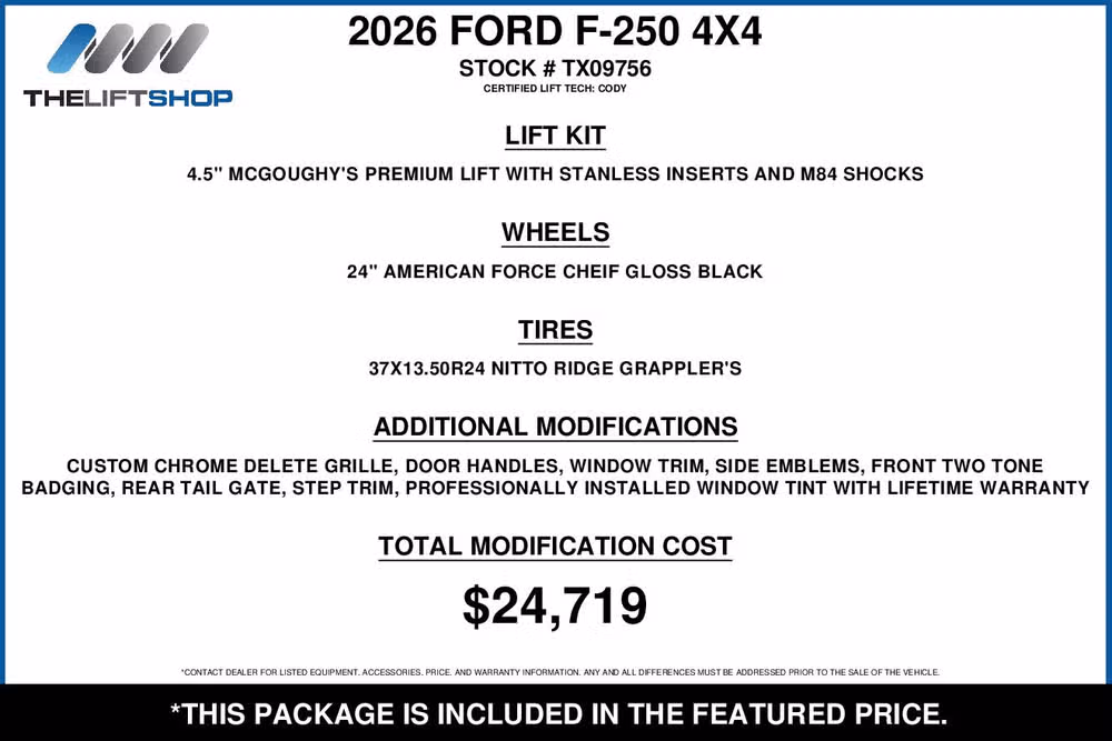 2026 Ford F-250 Super Duty Platinum Plus Crew Cab Image 2
