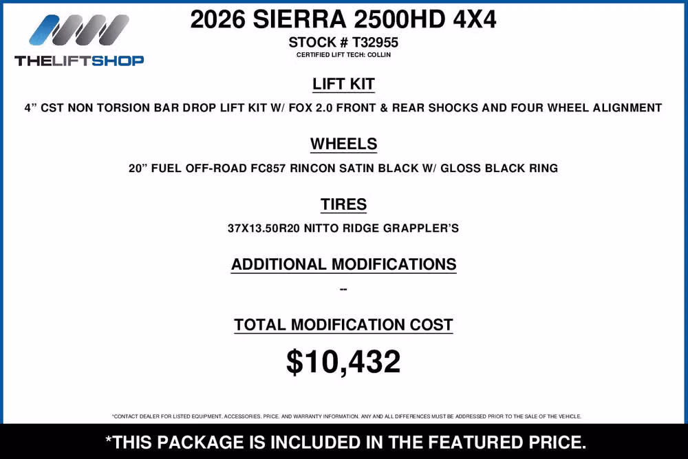 2026 GMC Sierra 2500HD AT4 Crew Cab Image 2