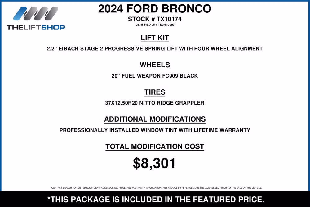 2024 Ford Bronco Wildtrak Image 2