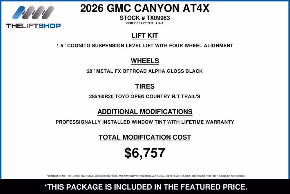2026 GMC Canyon AT4X Crew Cab Image 2