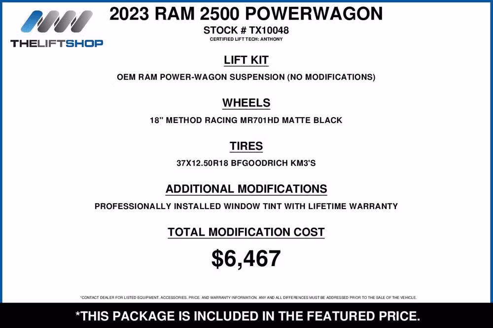 2023 Ram 2500 Power Wagon Crew Cab Image 2