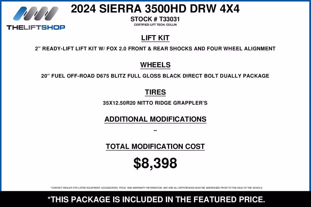 2024 GMC Sierra 3500HD Denali Reserve Crew Cab Image 2
