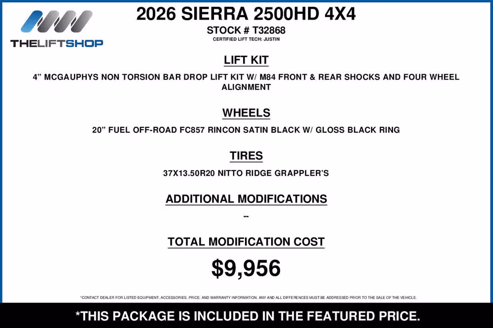 2026 GMC Sierra 2500HD AT4 Crew Cab Image 2