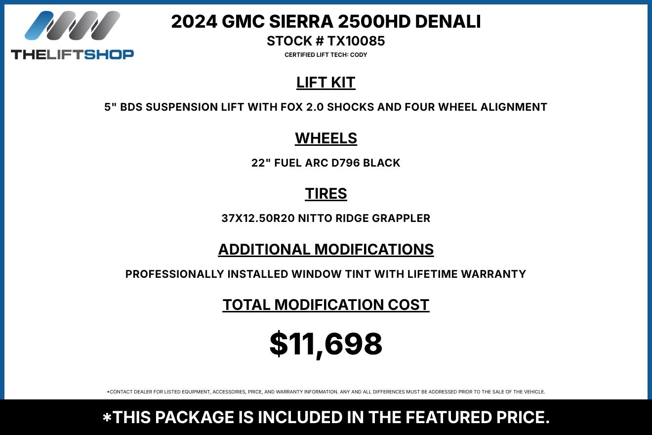 2024 GMC Sierra 2500HD Denali Crew Cab Image 2