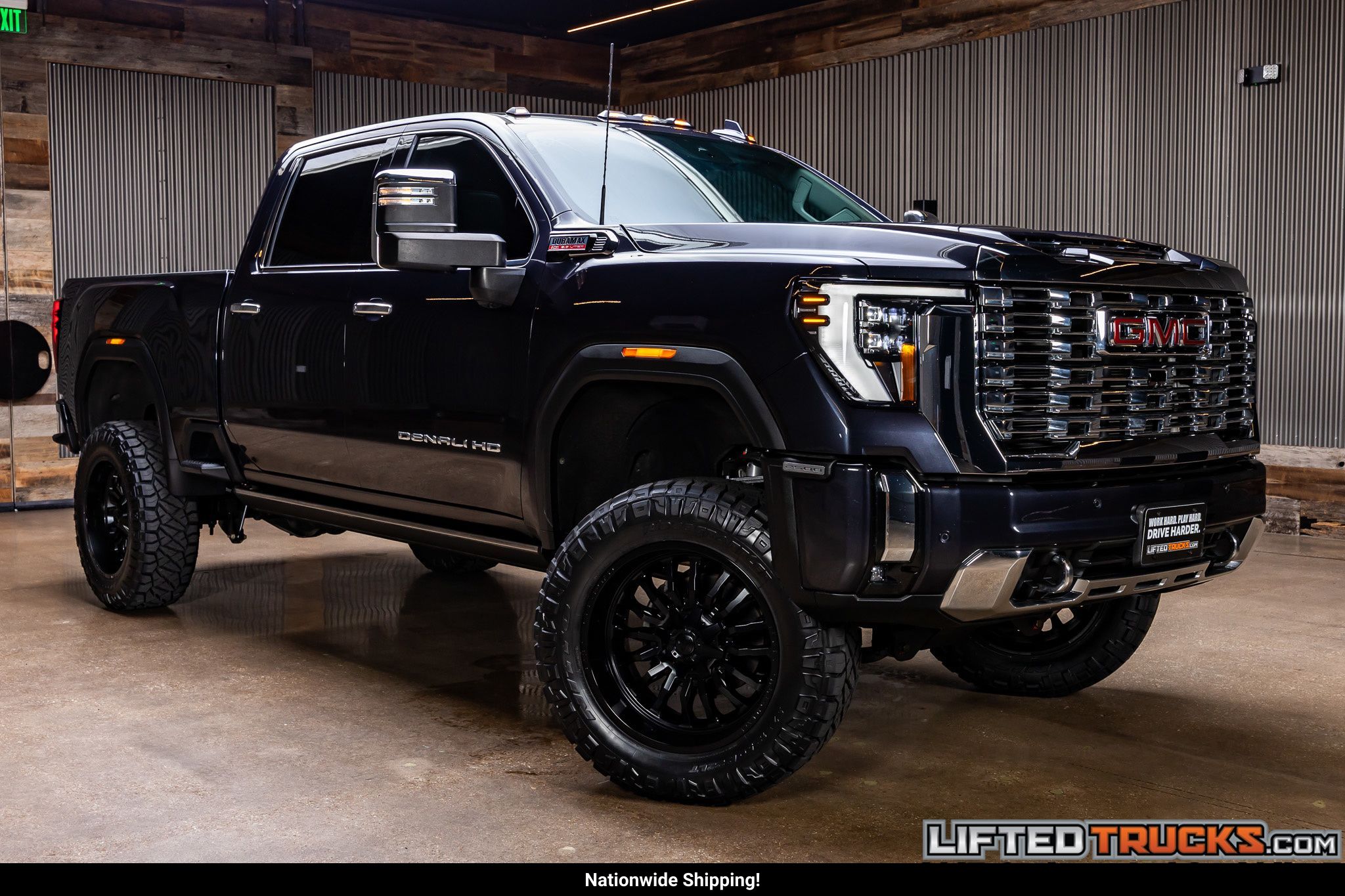 Titanium Rush Metallic 2024 GMC Sierra 2500HD Pickup Truck Four-Wheel Drive Automatic