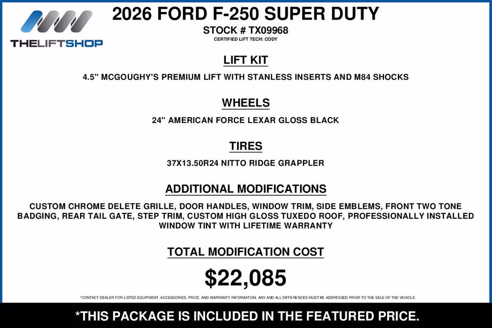 2026 Ford F-250 Super Duty Platinum Crew Cab Image 2