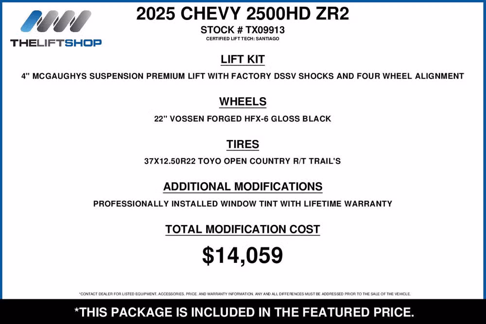 2025 Chevrolet Silverado 2500HD ZR2 Crew Cab Image 2