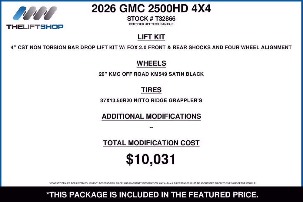 2026 GMC Sierra 2500HD AT4 Crew Cab Image 2