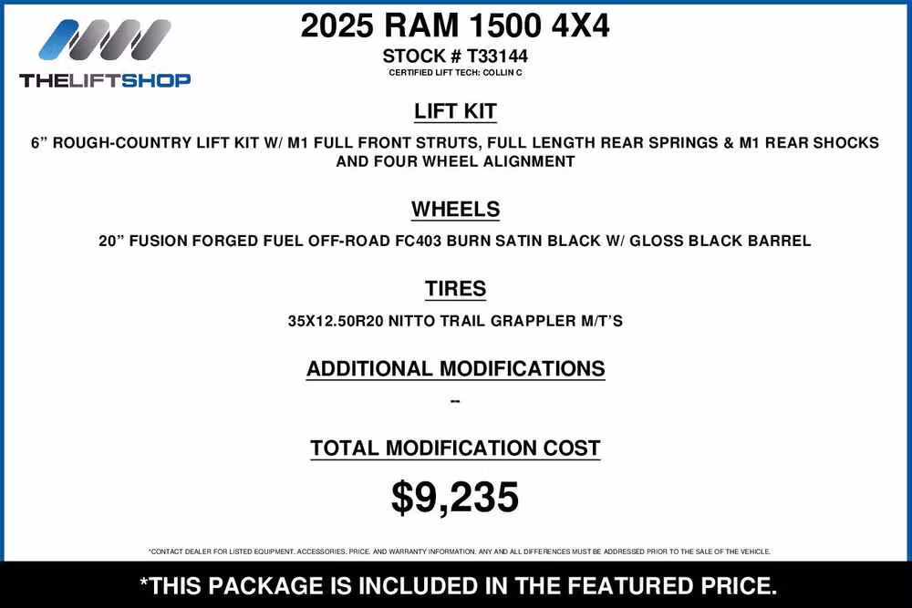 2025 Ram 1500 Rebel Crew Cab Image 2