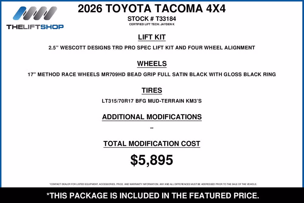 2026 Toyota Tacoma TRD Pro HV Double Cab Image 2