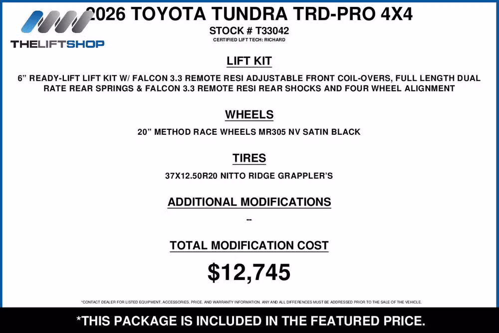 2026 Toyota Tundra TRD Pro HV CrewMax Image 2