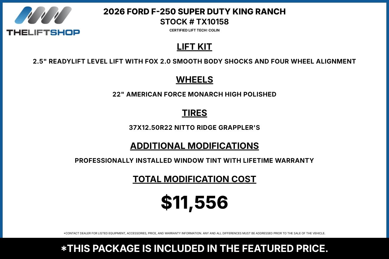 2026 Ford F-250 Super Duty King Ranch Crew Cab Image 2
