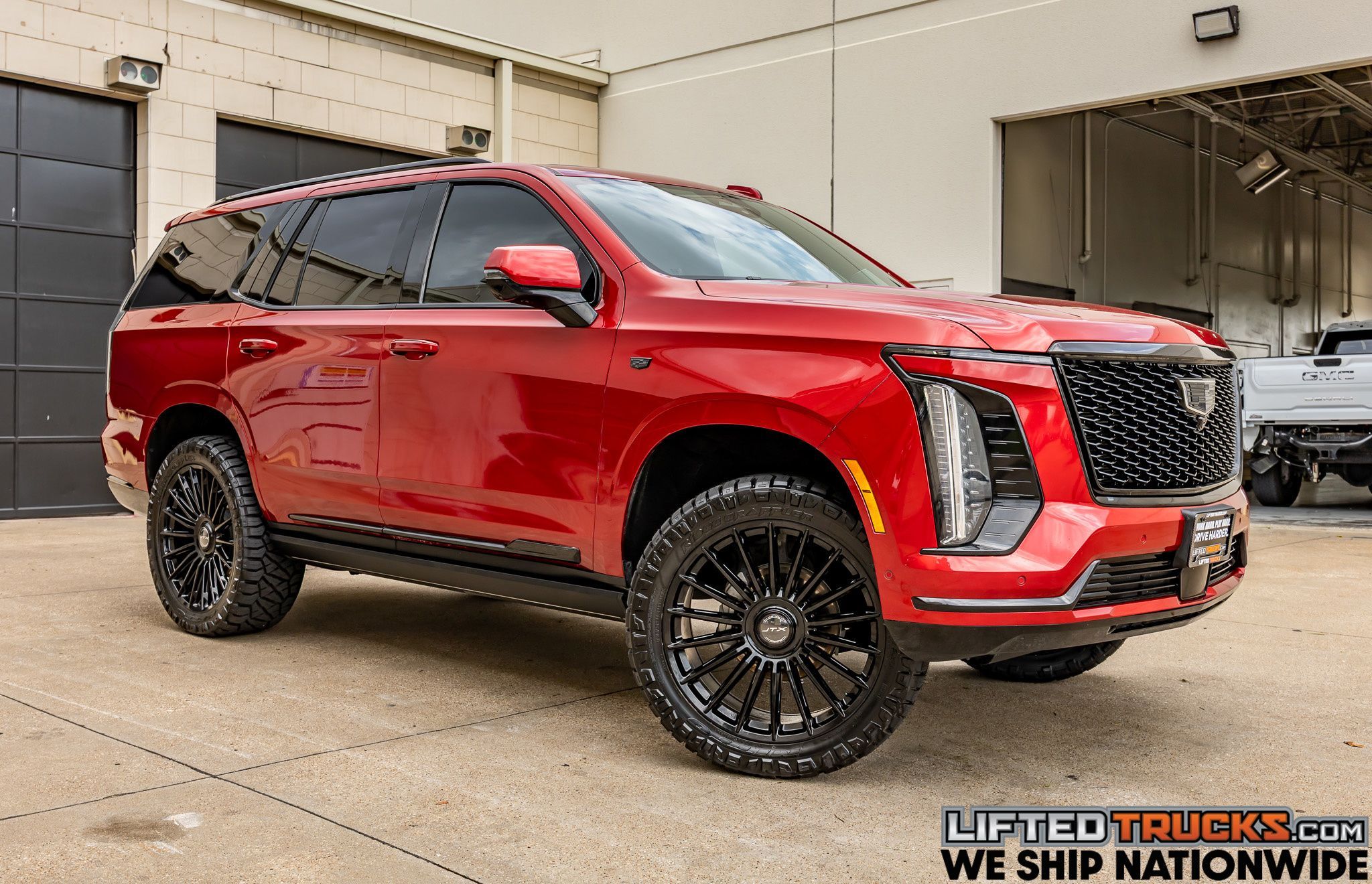 Radiant Red Tintcoat 2025 Cadillac Escalade SUV / Crossover Four-Wheel Drive Automatic