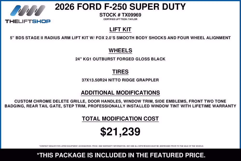 2026 Ford F-250 Super Duty Platinum Plus Crew Cab Image 2