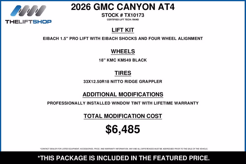 2026 GMC Canyon AT4 Crew Cab Image 2