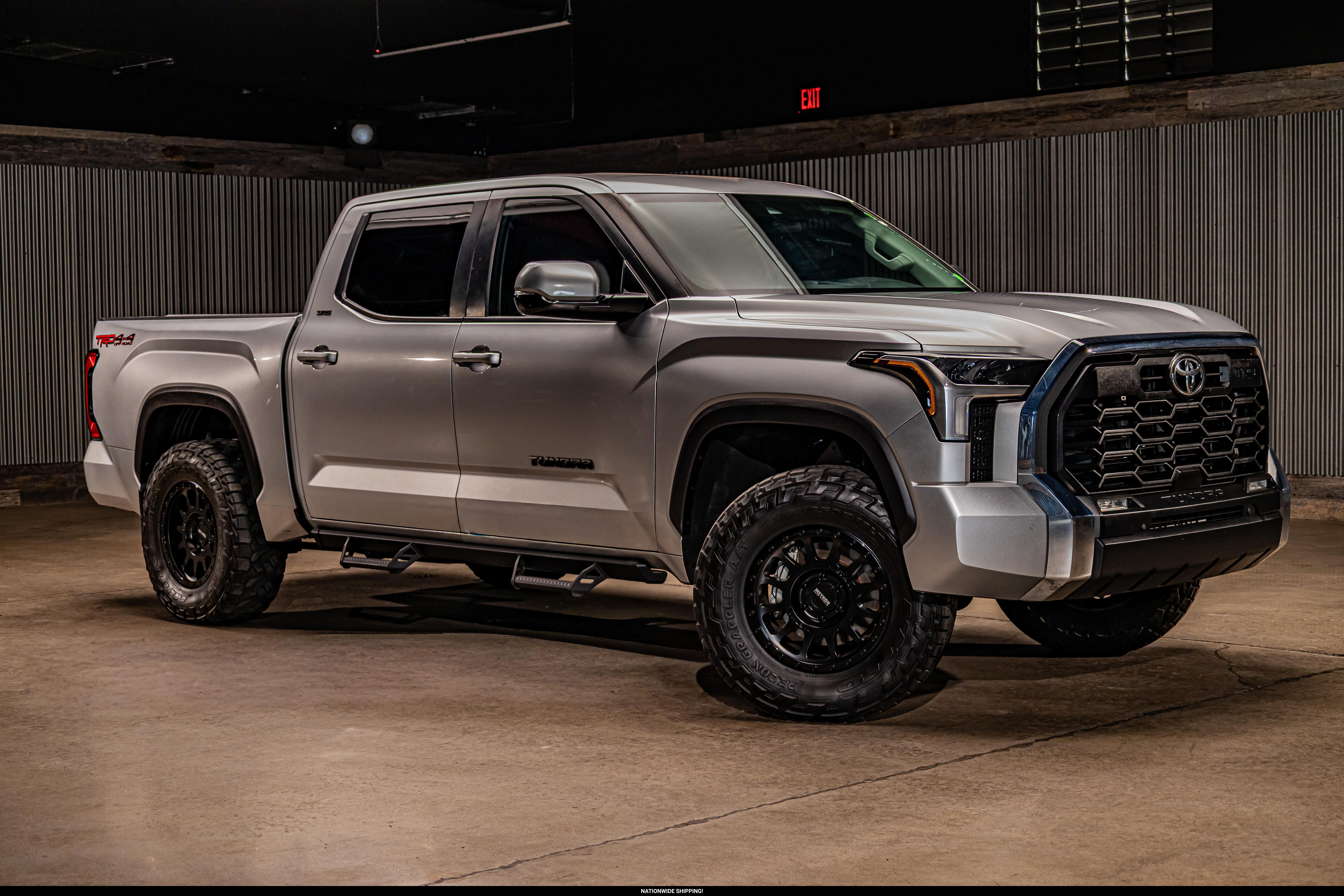 Celestial Silver Metallic 2024 Toyota Tundra Pickup Truck Four-Wheel Drive Automatic