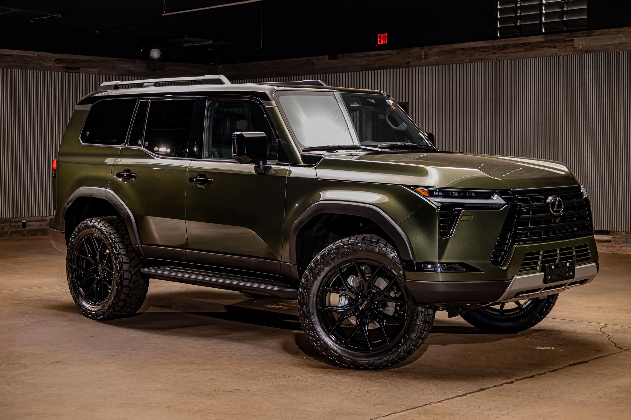Nori Green Pearl and Black Onyx 2026 Lexus GX SUV / Crossover All-Wheel Drive Automatic