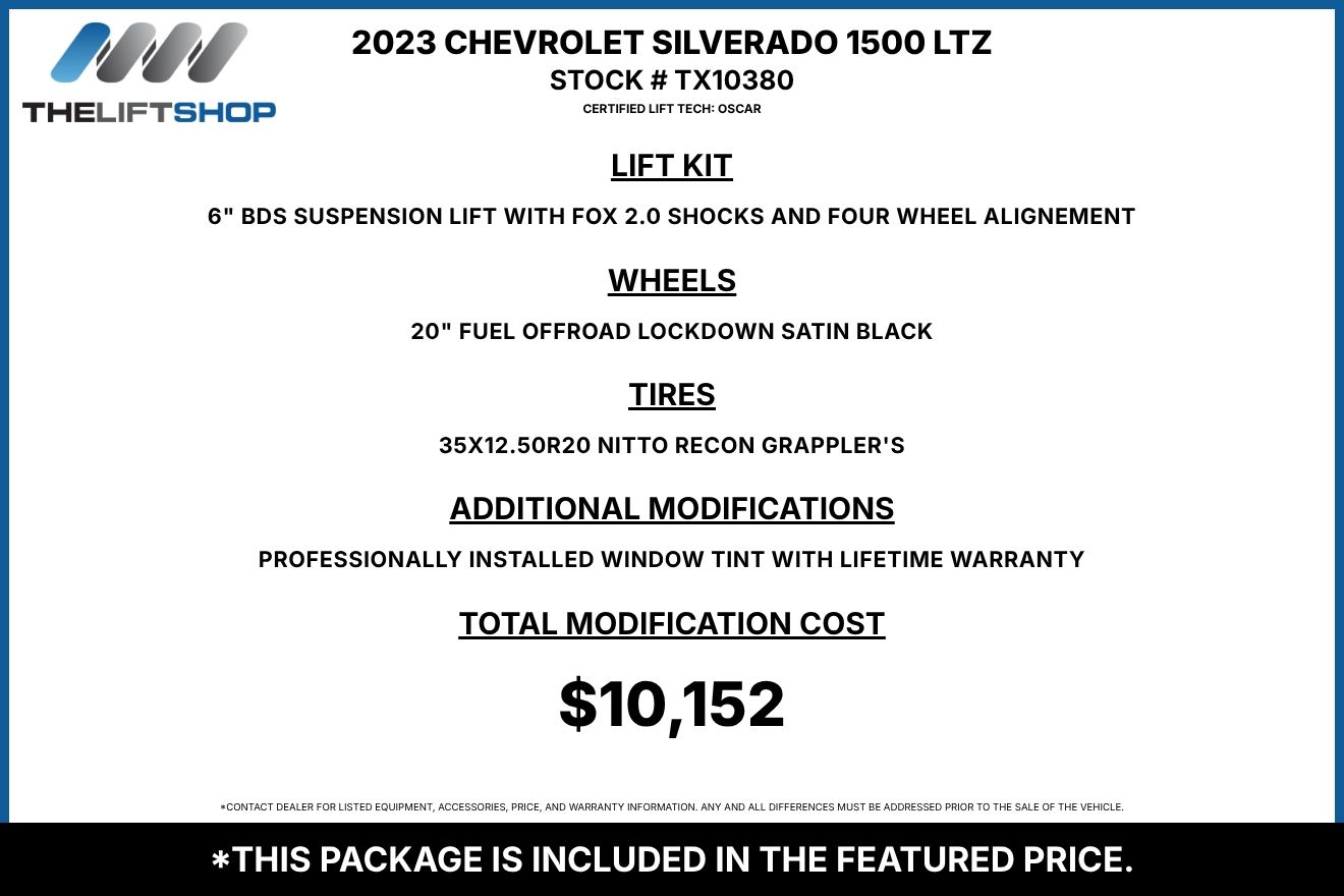 2023 Chevrolet Silverado 1500 LTZ Crew Cab Image 3