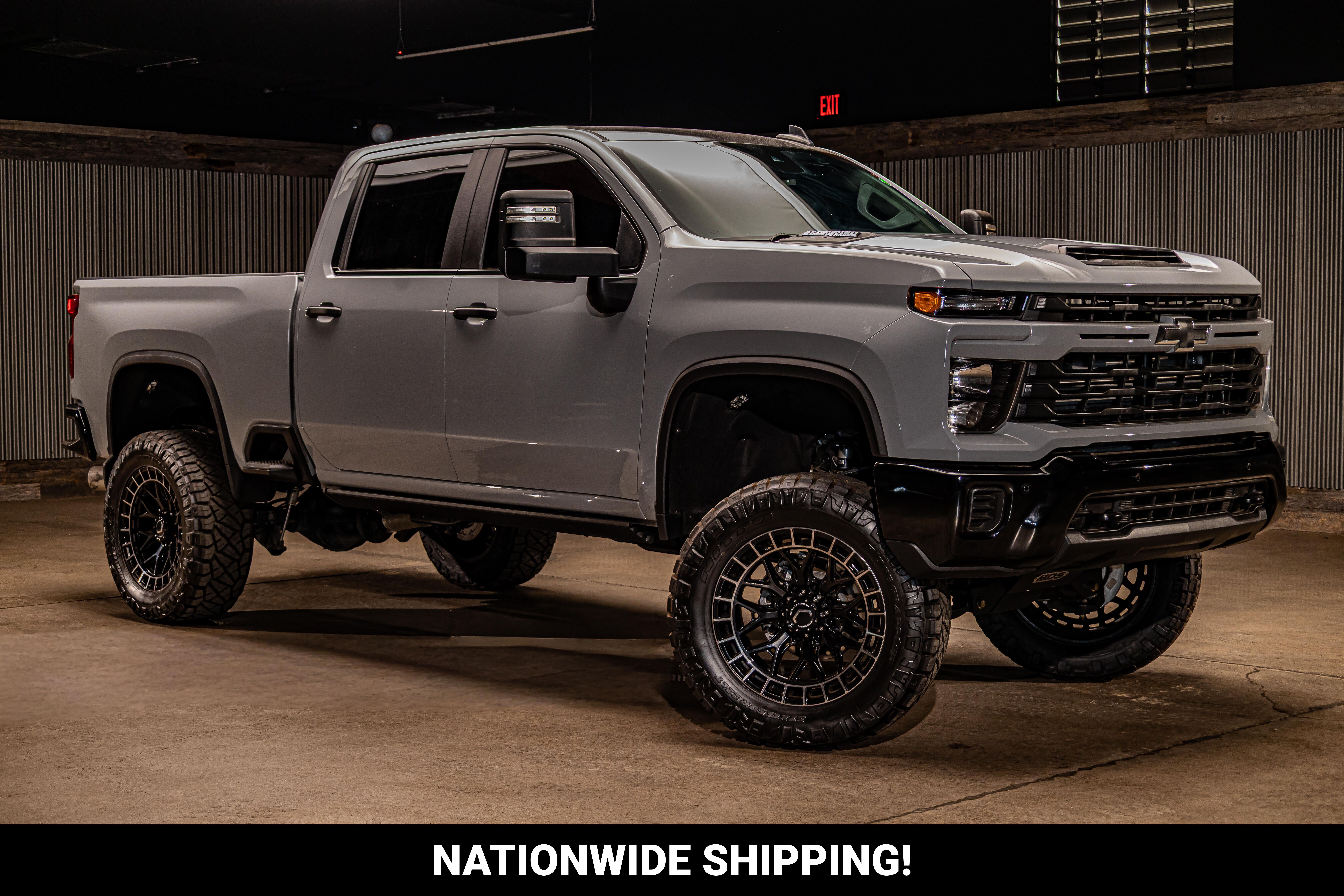Slate Gray Metallic 2025 Chevrolet Silverado 2500HD Pickup Truck Four-Wheel Drive Automatic