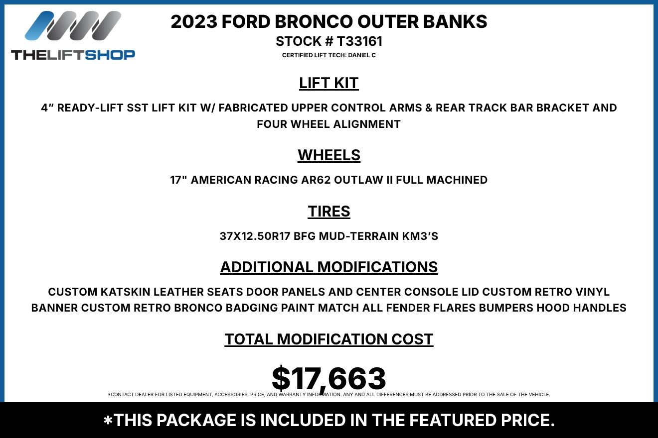 2023 Ford Bronco Outer Banks Image 2
