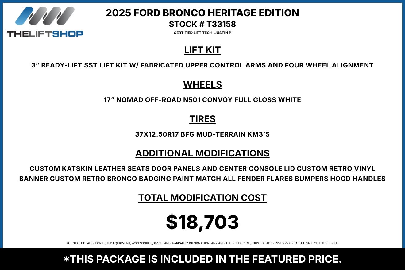 2025 Ford Bronco Heritage Edition Image 2