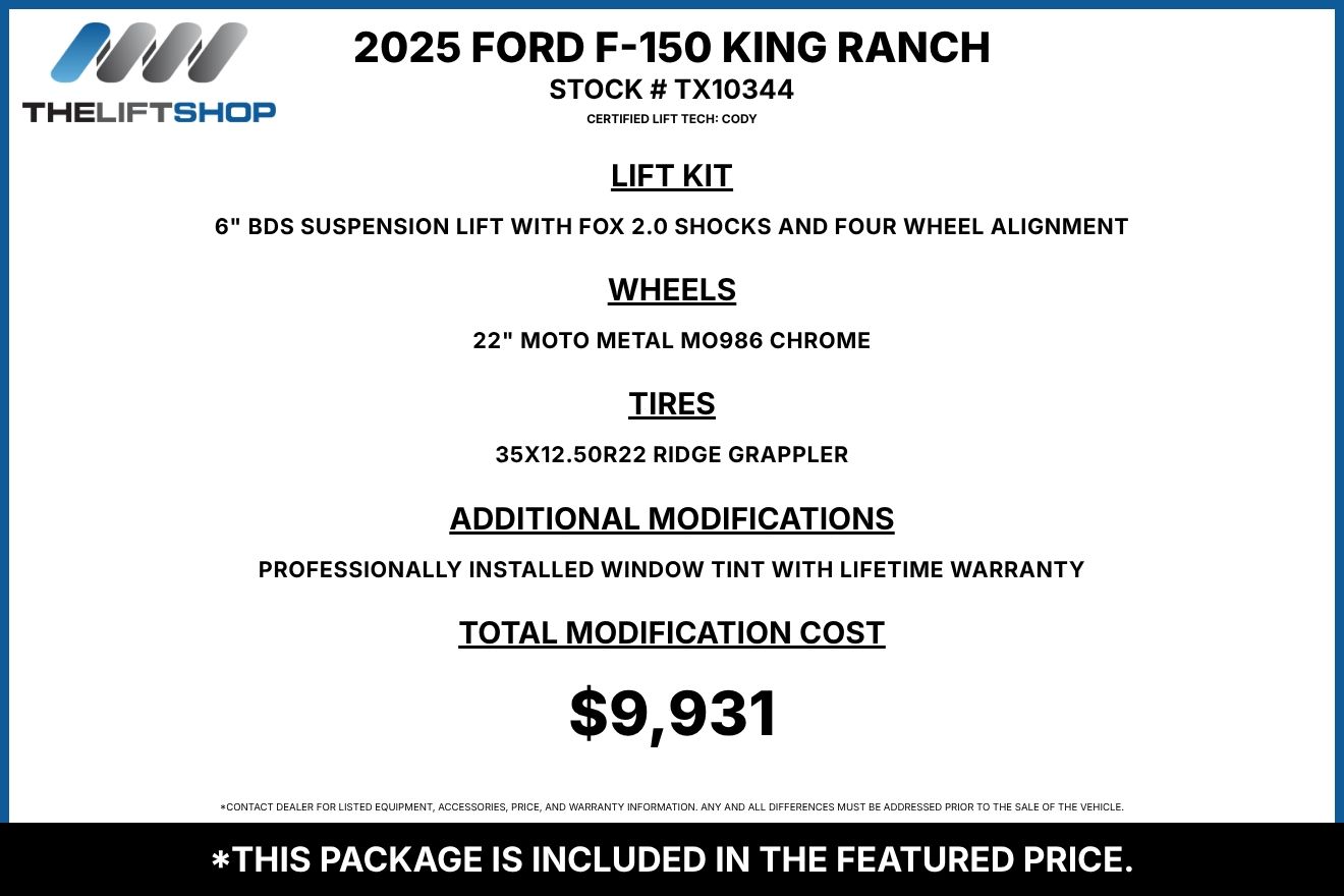 2025 Ford F-150 King Ranch SuperCrew Image 3