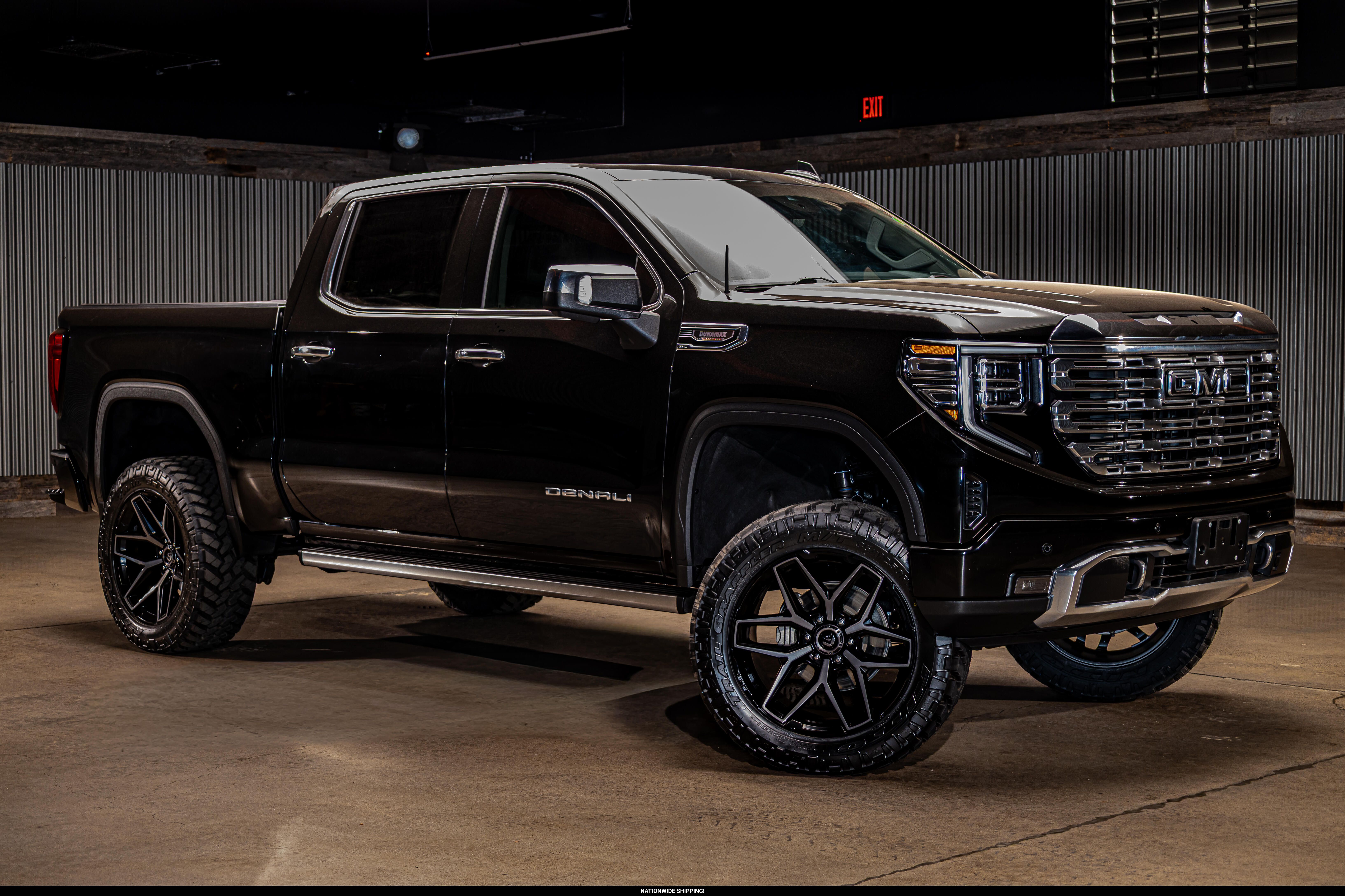 Onyx Black 2024 GMC Sierra 1500 Pickup Truck Four-Wheel Drive Automatic
