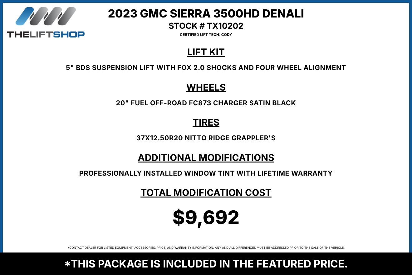 2023 GMC Sierra 3500HD Denali Crew Cab Image 2
