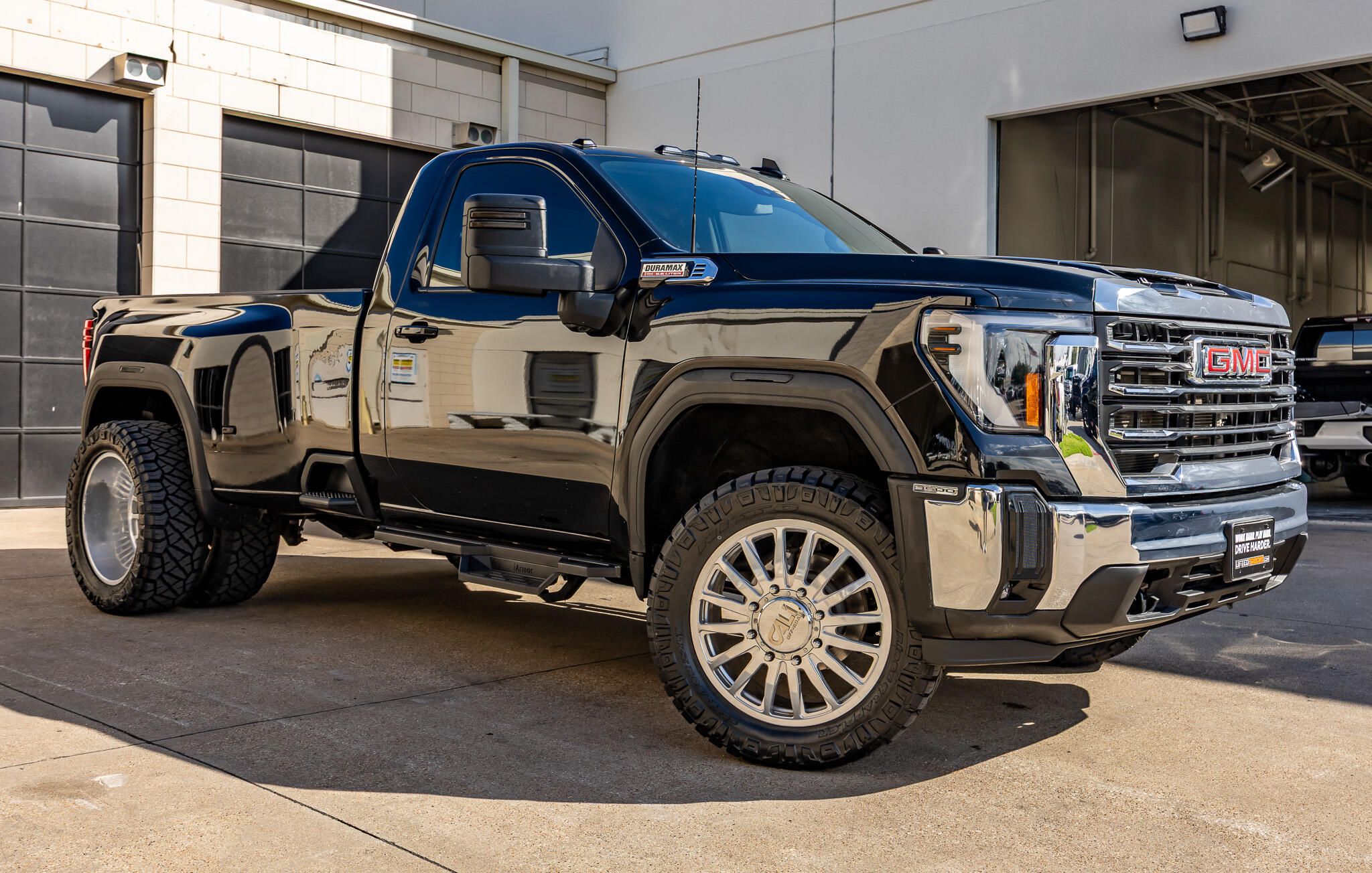 Onyx Black 2024 GMC Sierra 3500HD Pickup Truck Four-Wheel Drive Automatic