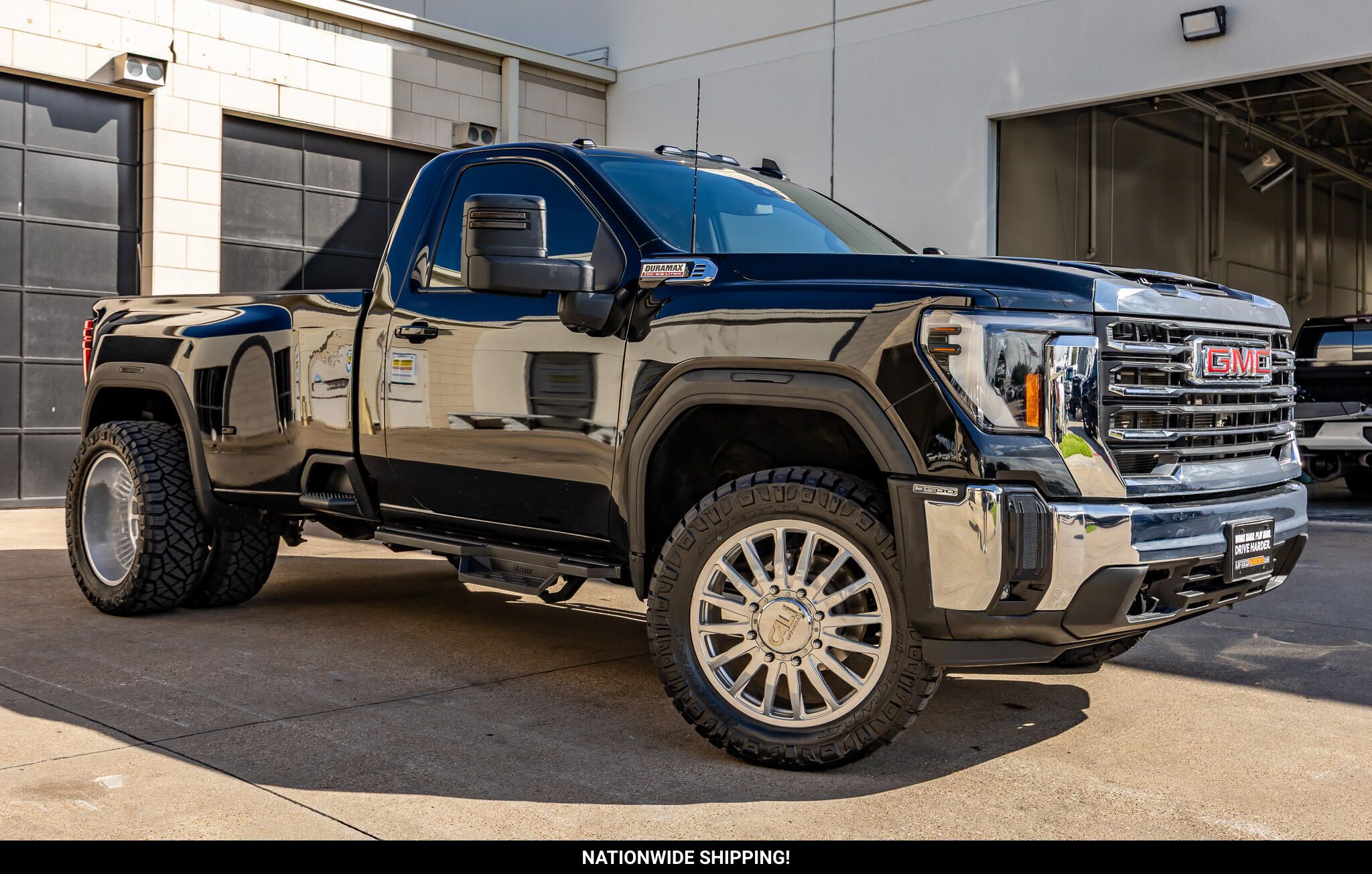 Onyx Black 2024 GMC Sierra 3500HD Pickup Truck Four-Wheel Drive Automatic
