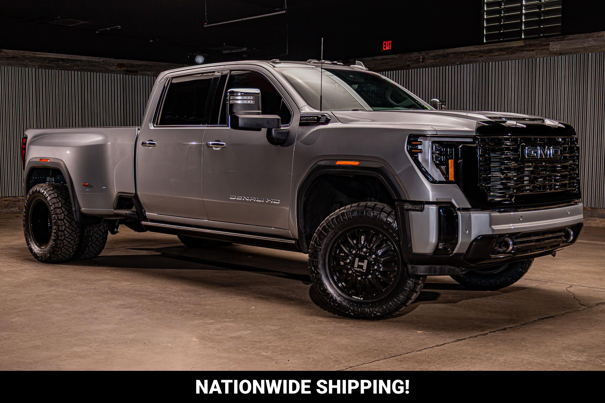 Sterling Metallic 2025 GMC Sierra 3500HD Pickup Truck Four-Wheel Drive Automatic
