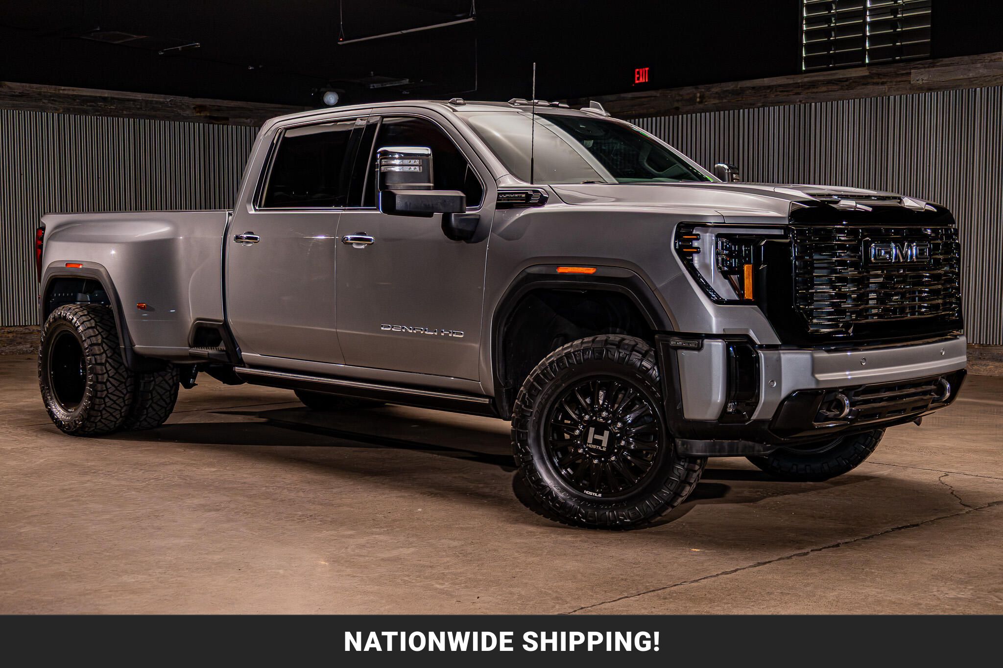 Sterling Metallic 2025 GMC Sierra 3500HD Pickup Truck Four-Wheel Drive Automatic
