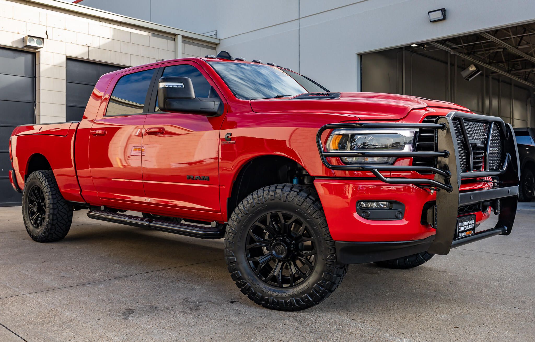 Red 2023 RAM 2500 Pickup Truck Four-Wheel Drive Automatic