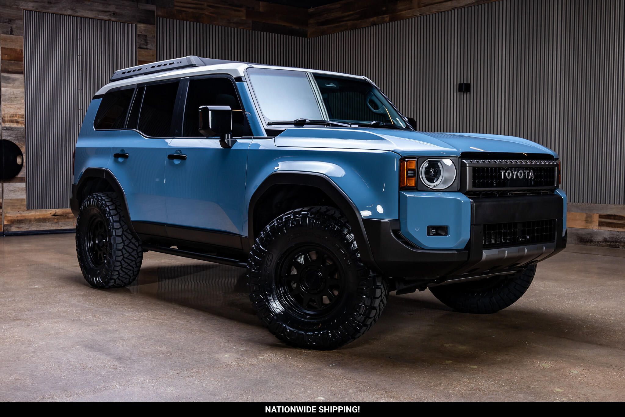 Heritage Blue w/Grayscape Roof 2024 Toyota Land Cruiser SUV / Crossover Four-Wheel Drive Automatic