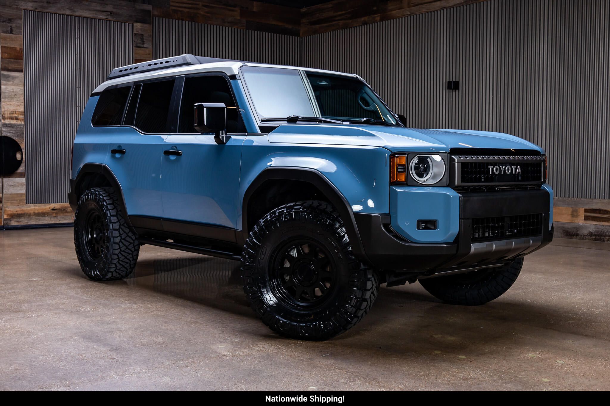 Heritage Blue w/Grayscape Roof 2024 Toyota Land Cruiser SUV / Crossover Four-Wheel Drive Automatic