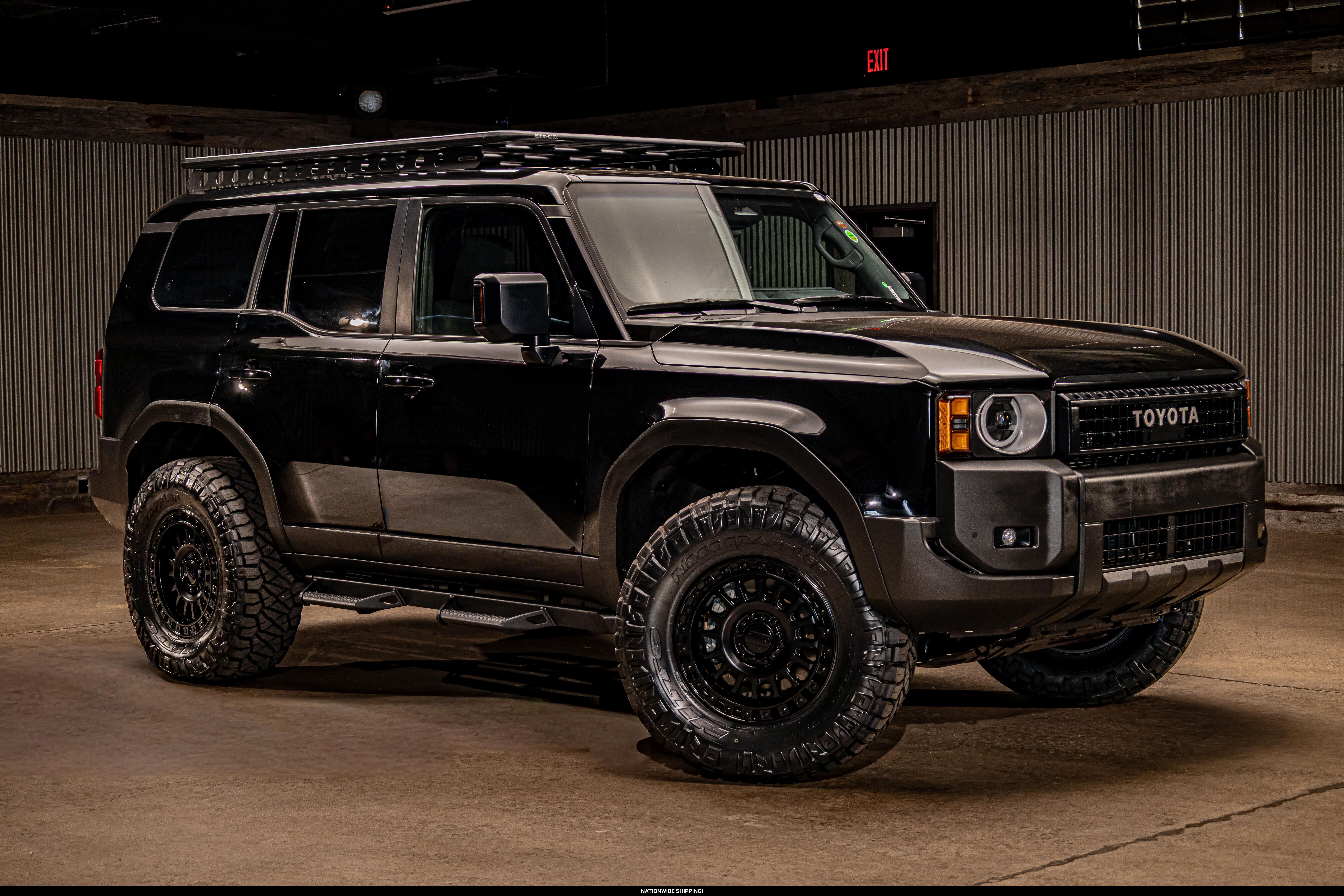Black 2026 Toyota Land Cruiser SUV / Crossover Four-Wheel Drive Automatic