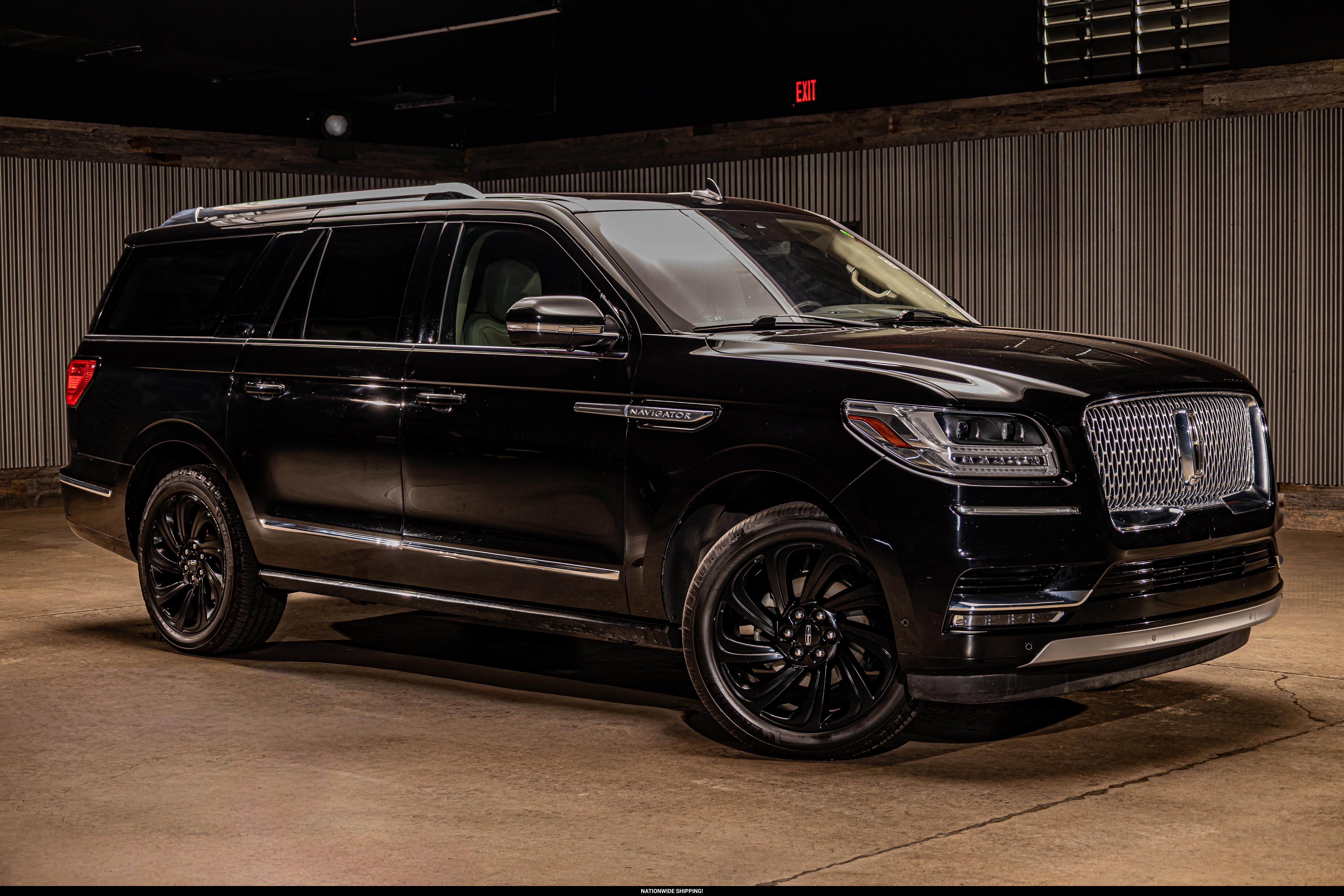 Infinite Black 2020 Lincoln Navigator SUV / Crossover Four-Wheel Drive Automatic