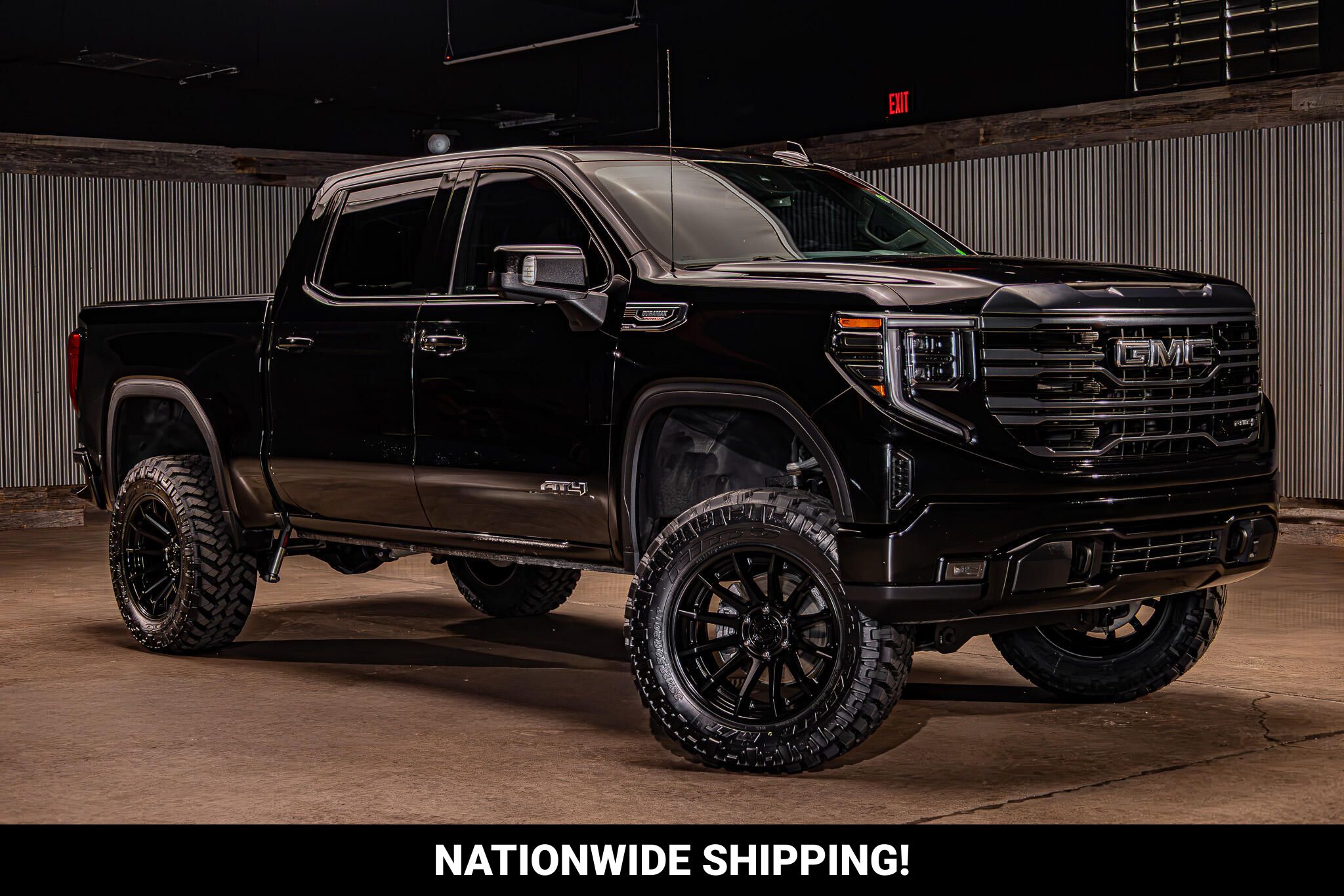 Onyx Black 2022 GMC Sierra 1500 Pickup Truck Four-Wheel Drive Automatic