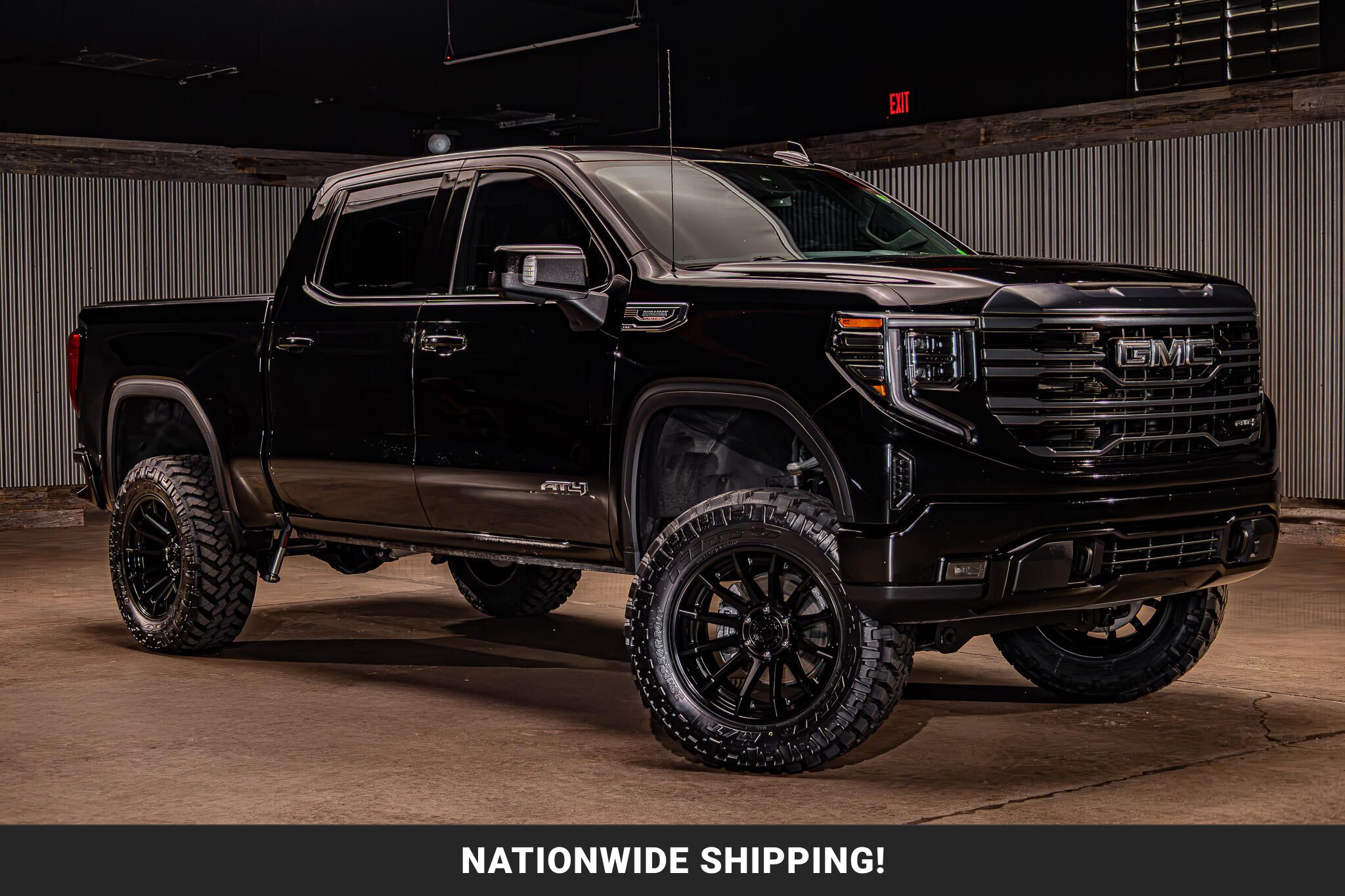 Onyx Black 2022 GMC Sierra 1500 Pickup Truck Four-Wheel Drive Automatic